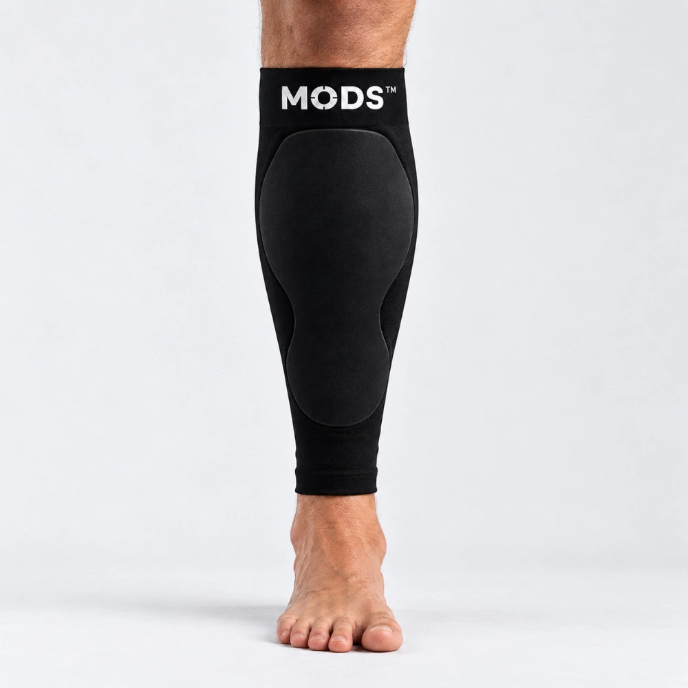 MODS shin sleeve designed to provide targeted shin protection and comfort.