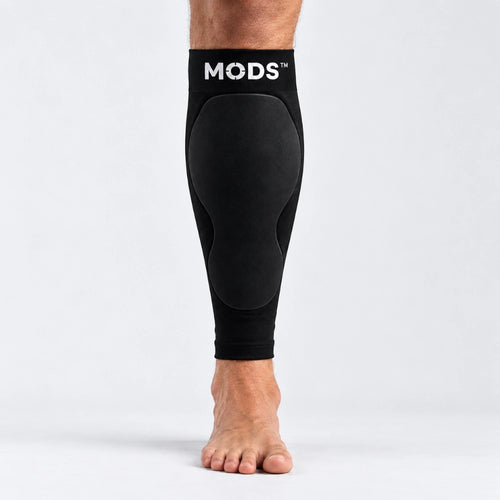 MODS shin sleeve designed to provide targeted shin protection and comfort.